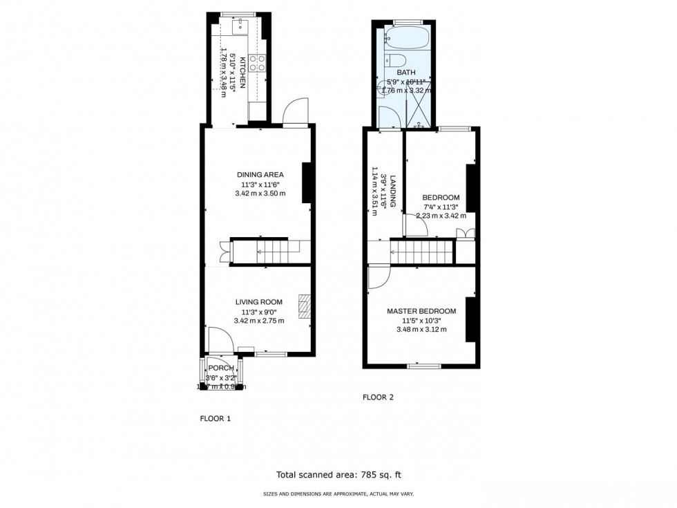 Floorplan for Bloomsbury Lane, Timperley, Altrincham