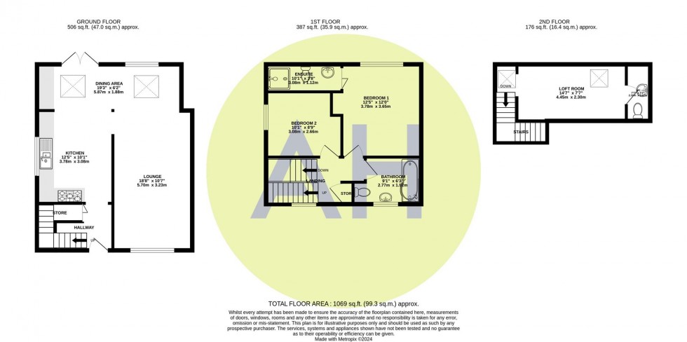 Floorplan for Heatherway, Sale