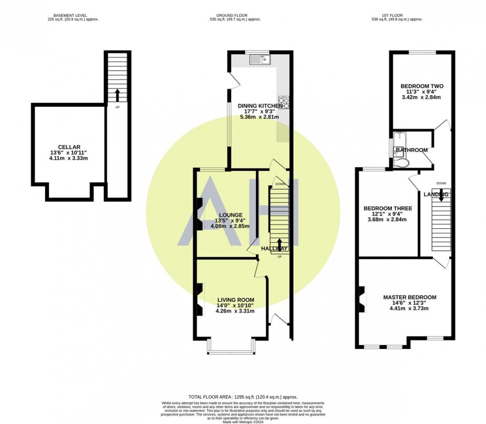 Floorplan for Kings Road, Old Trafford, Manchester