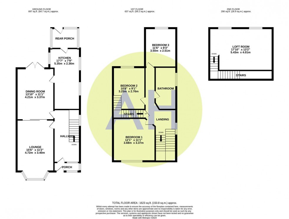 Floorplan for Glenthorn Grove, Sale