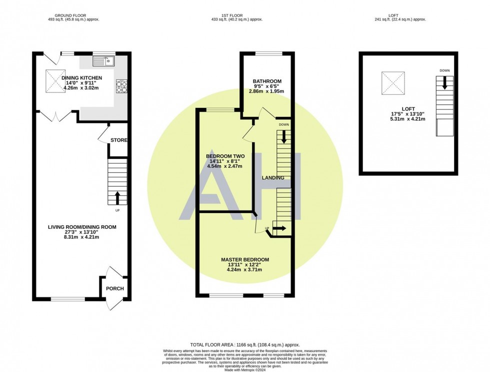 Floorplan for Green Lane, Sale