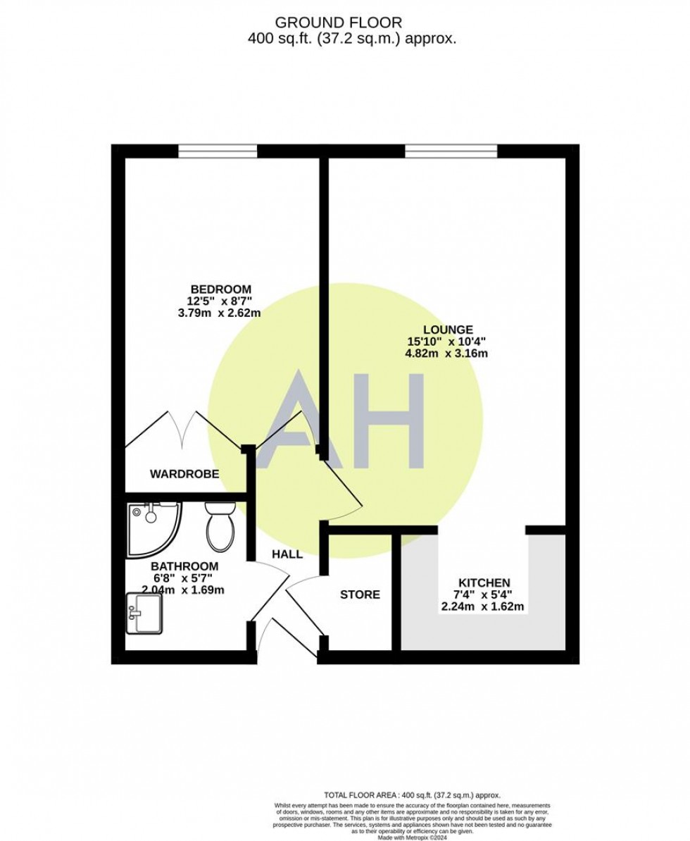 Floorplan for Whitehall Road, Sale