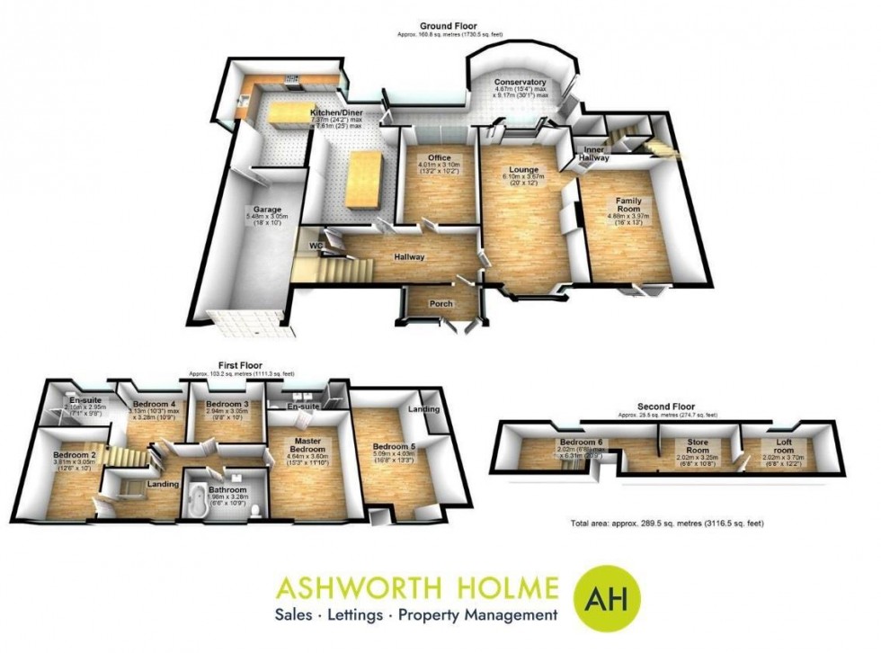 Floorplan for Gallowsclough Road, Matley, Stalybridge