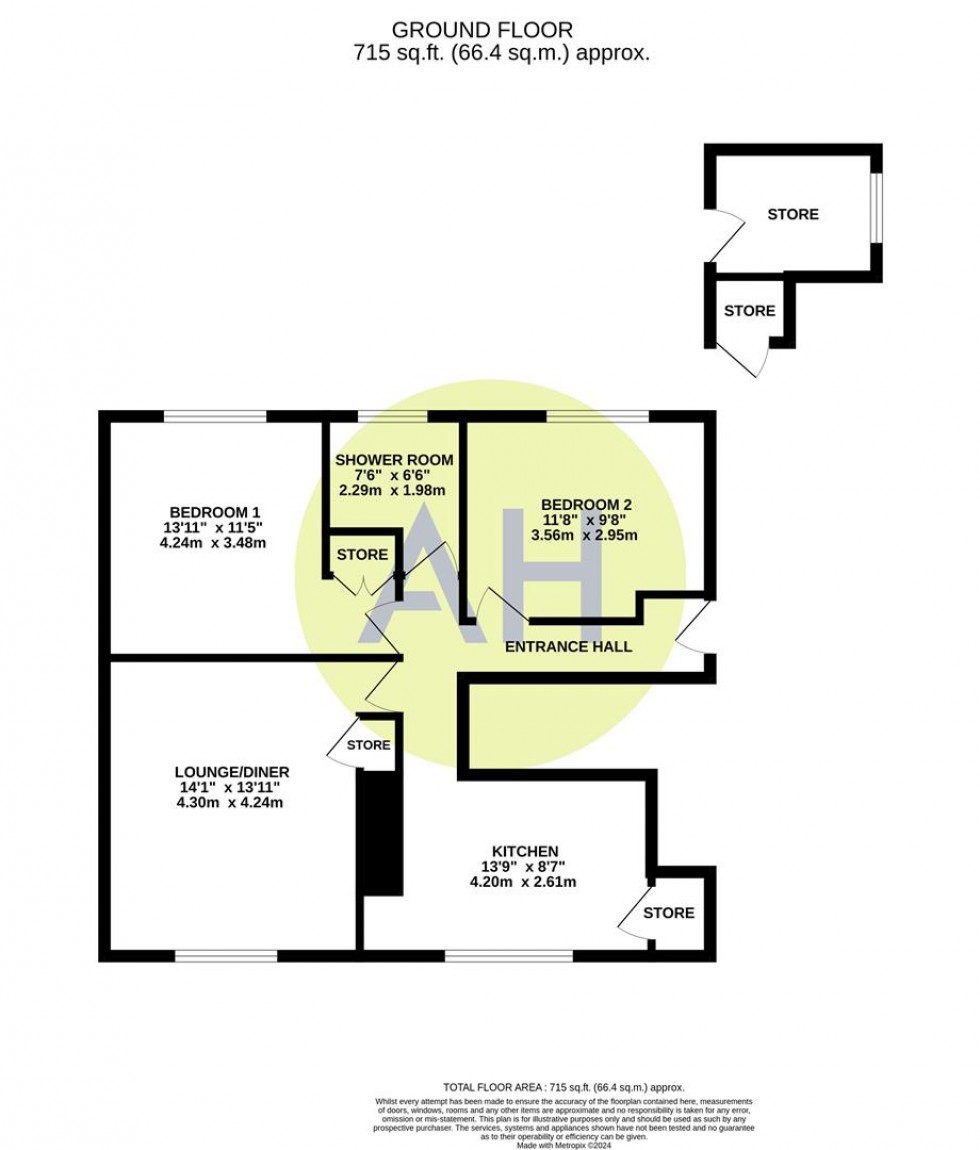 Floorplan for Norris Road, Sale