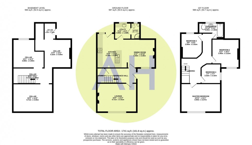 Floorplan for Hollins Grove, Sale