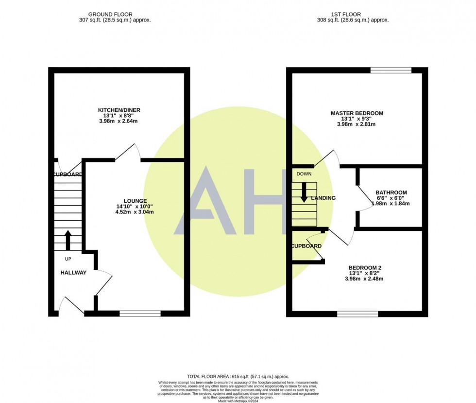 Floorplan for Drayford close, Manchester