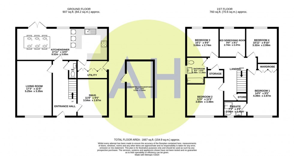 Floorplan for Holly Close, Stalybridge