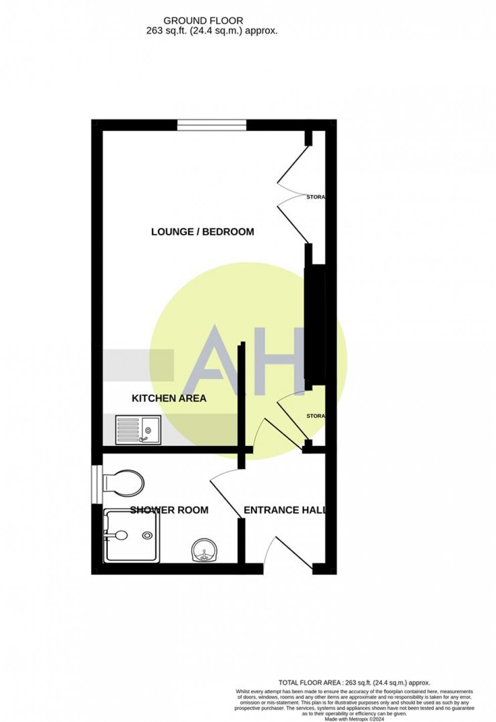 Floorplan for Marlborough Road, Sale