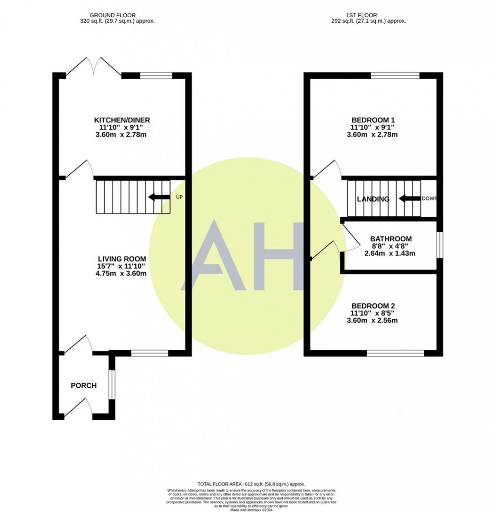 Floorplan for Rylance Street, Manchester