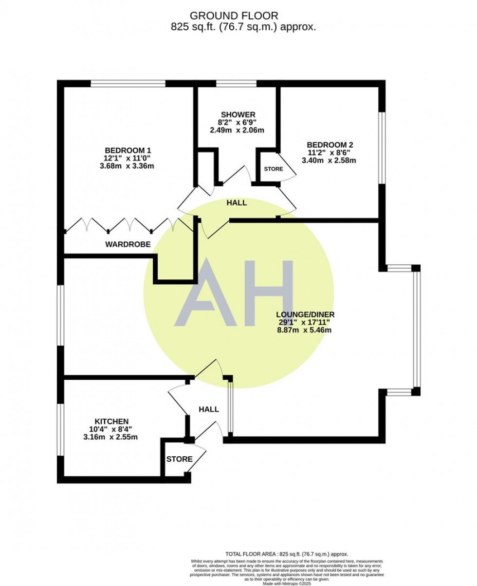 Floorplan for Wrayton Lodge, Whitehall Road, Sale