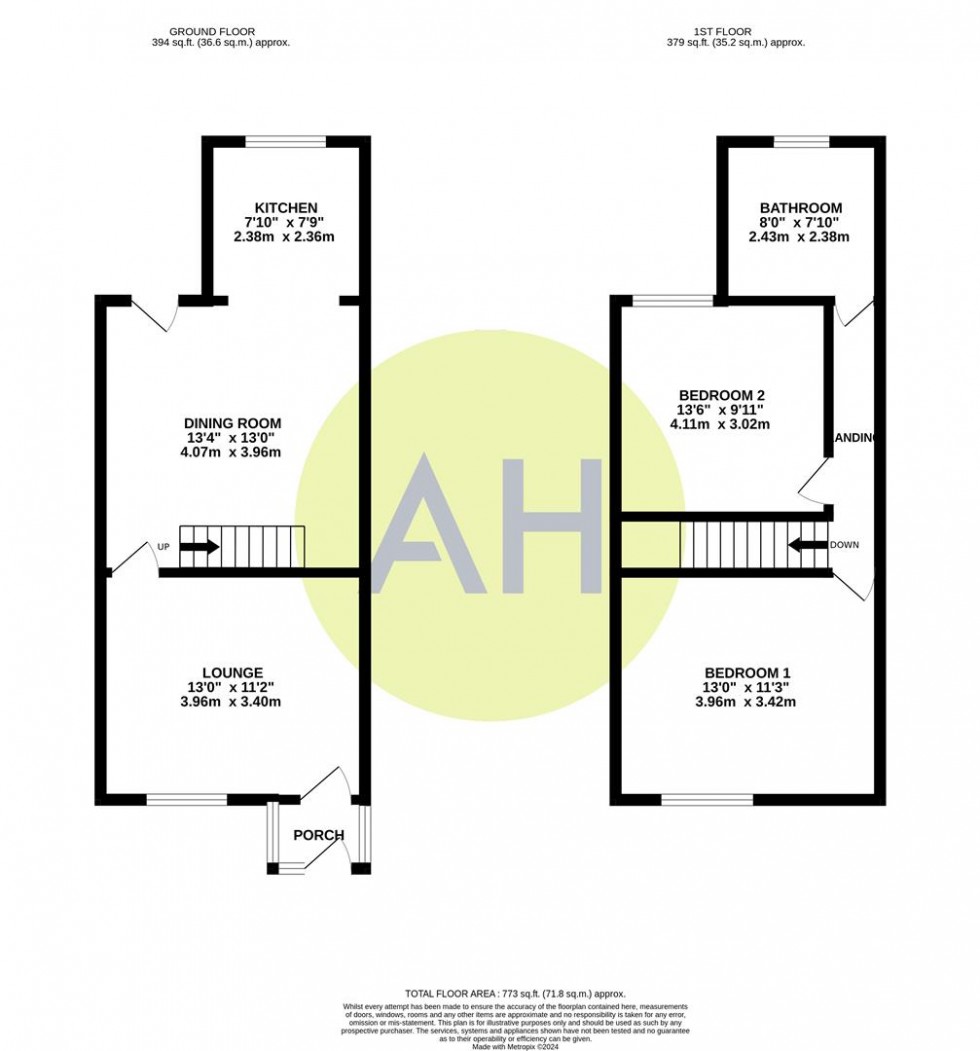 Floorplan for Harley Road