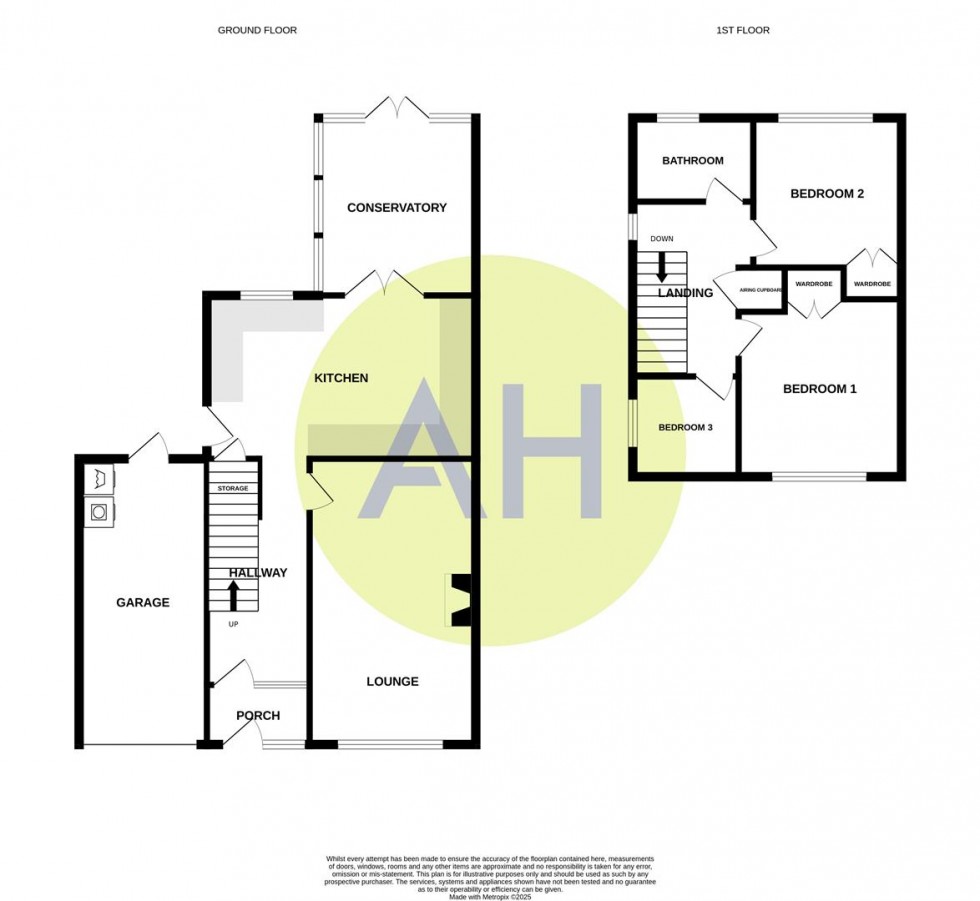 Floorplan for Shaw Moor Avenue, Stalybridge