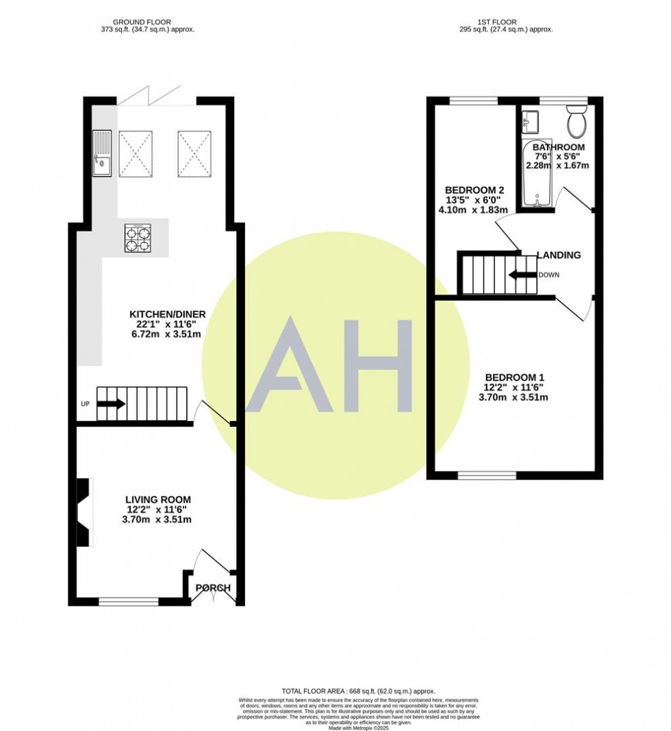 Floorplan for James Street, Sale