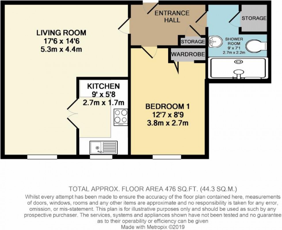 Floorplan for Whitehall Road, Sale