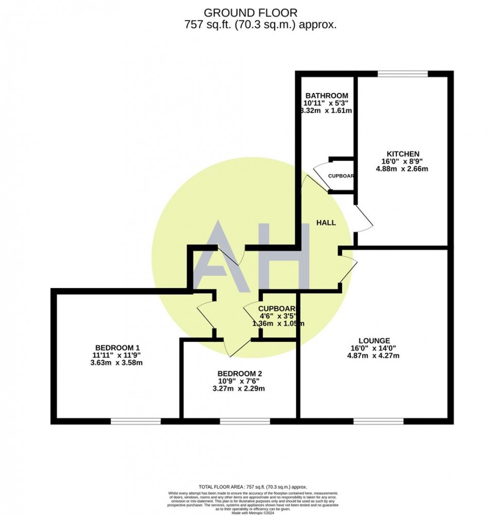 Floorplan for Princes Road, Sale