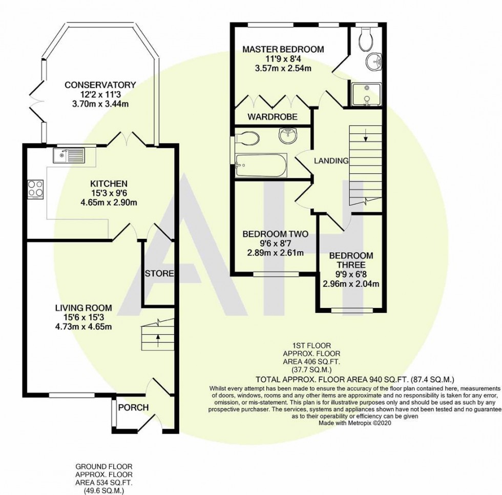 Floorplan for Alberbury Avenue, Timperley