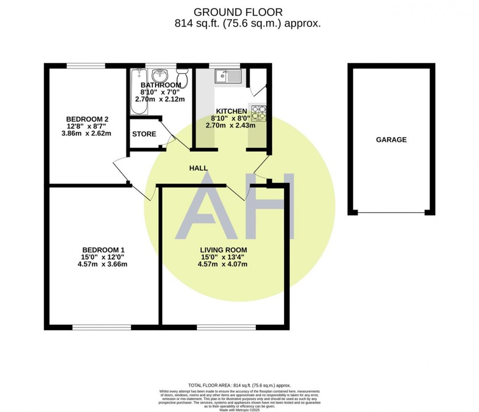 Floorplan for Maple Lodge, Maple Road, Manchester