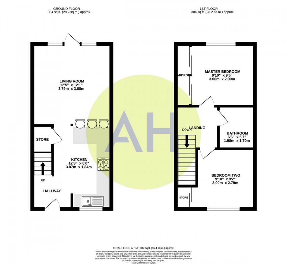 Floorplan for Keats Mews, Brooklands