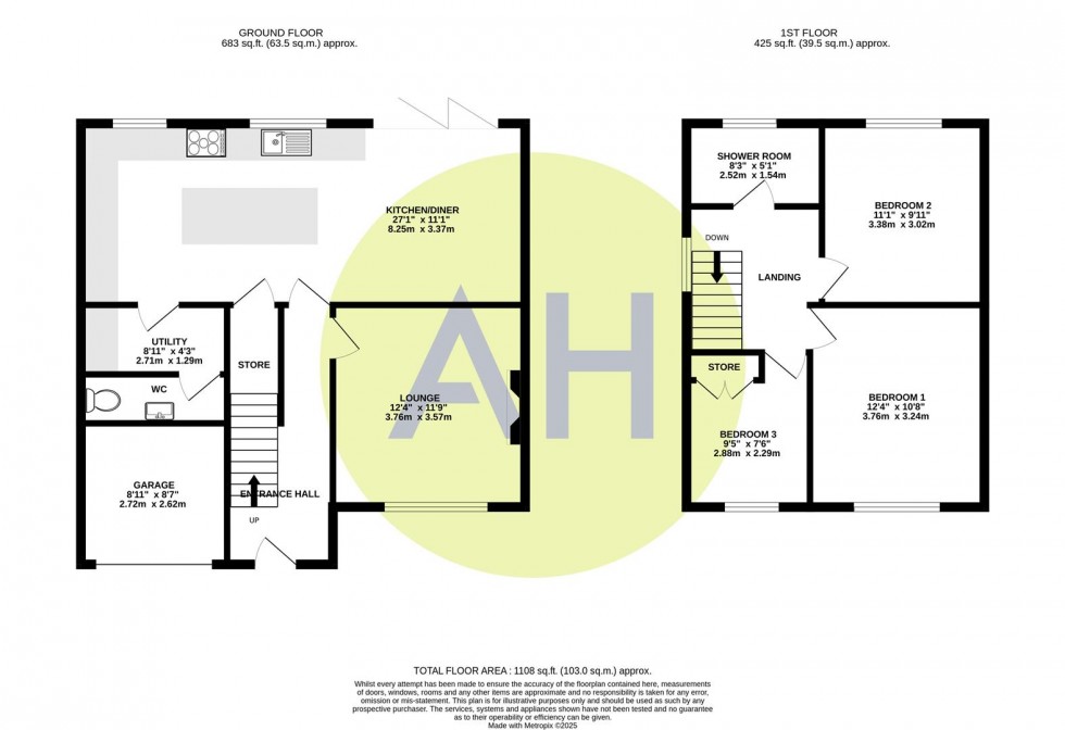 Floorplan for St. Martins Road, Sale
